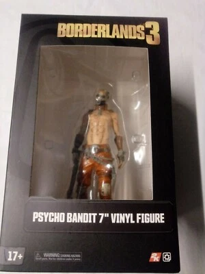 Borderlands 3 Loot Crate Exclusive 7" male Psycho Bandit Figure Gaming By COOP - Image 1 of 4