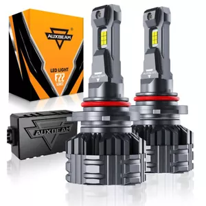 AUXBEAM 9005 HB3 LED Headlight Bulb Conversion Kit Super Bright High Beam Canbus - Foto 1 di 12