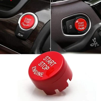 Engine Start Stop Push Button Replace Cover For BMW 1-7 Series X1 X2 X3 X4 X5 X6 Foto 1 de 4