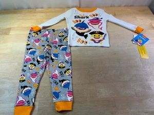 Neu Jungen/Kleinkind Baby Hai Halloween PJ Set Gr. 2T sagt Baby Hai BOO BOO BOO * - Bild 1 von 3