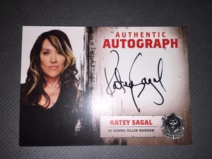 Sons Of Anarchy Authentic Autograph Card Of Katey Sagal As Gemma Teller. - Picture 1 of 12