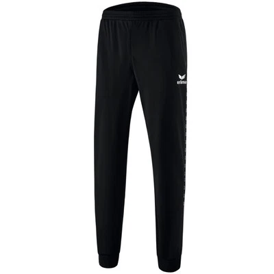 erima Polyester Trainingshose mit Wadeneinsatz schwarz [110530]