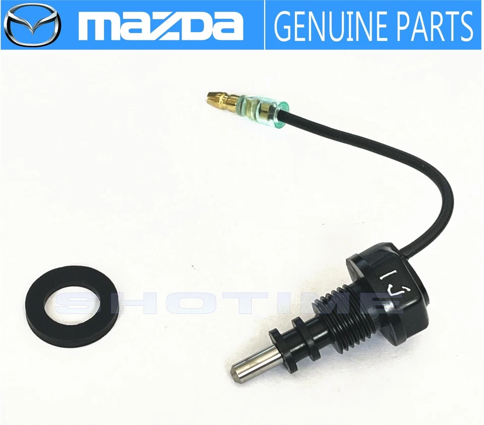 Sensor y junta de nivel de agua de refrigerante MAZDA 86-87 RX-7 FC3S genuino refrigeración OEM Foto 1 de 1