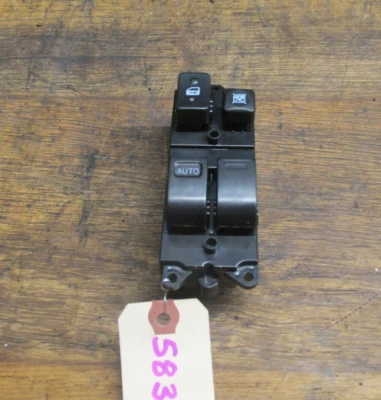 98-00 RAV4 1991-1996 COROLLA DELANTERO IZQUIERDO CONDUCTOR MASTER CERRADURA VENTANA INTERRUPTOR Foto 1 de 4