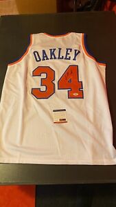 Charles Oakley Signed Autograph Jersey COA