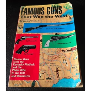 Famous Guns That Won the West by James Wyckoff Vintage Illustrated - Picture 1 of 7