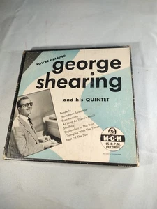 George Shearing Quintet Vinyl Records 45EP RPM MGM 4 disc Box Set - Picture 1 of 2