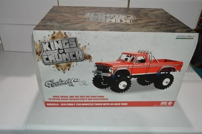 Camión monstruo Ford F-250 Godzilla Kings Of Crunch 1974 Greenlight con neumáticos de 48 pulgadas Foto 1 de 4