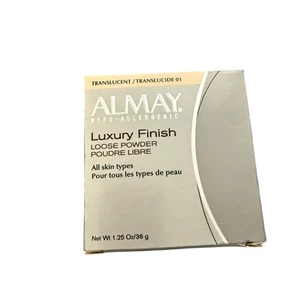 Polvo suelto Almay acabado de lujo para todo tipo de piel 1,25 oz translúcido - Imagen 1 de 8