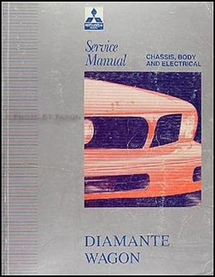 Manuale Di Riparazione Originale Per Mitsubishi Diamante Wagon 1993-1994 - Immagine 1 di 2