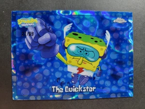 The Quickster 2025 Topps Cromo Bob Esponja BubbleFractor/99 - Imagen 1 de 2