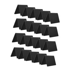20x Mini Chalkboard Signs Tabletop Chalkboard Signs for Food Buffet Weddings - Picture 1 of 6