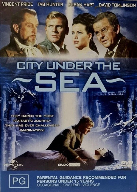 CITY UNDER the SEA (Vincent PRICE Tab HUNTER David TOMLINSON) DVD Region 4 - image 1 of 1