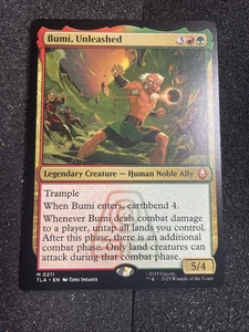 Bumi, Unleashed - 0211 - Avatar: The Last Airbender TLA - MTG - NM/M - Picture 1 of 2
