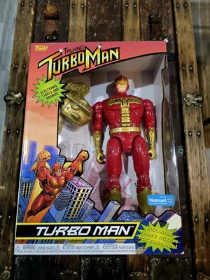 Figura de acción Talking Turbo Man - 13,5” Jingle All the Way Edición Coleccionista Foto 1 de 3