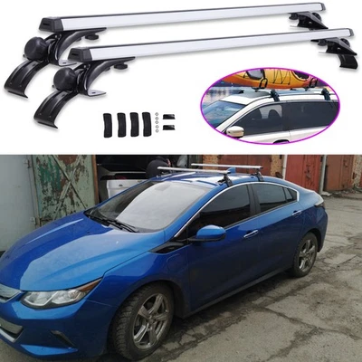 Portaequipajes de carga barra transversal techo 48"" para Chevrolet Volt 2011-2019 Foto 1 de 4