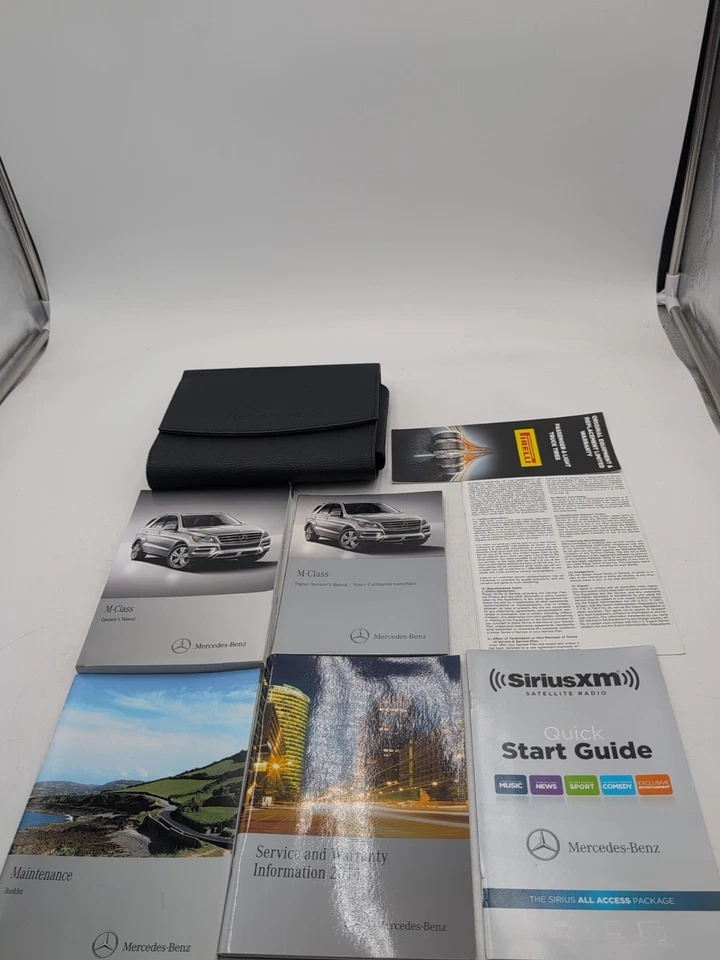 Mercedes-Benz Clase M ML 350 400 550 63 2015 AMG manual del propietario con CD digital Foto 1 de 4