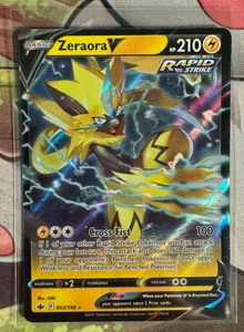 Zeraora V 053/159 | Crown Zenith | Ultra Rare Holo | Pokemon TCG Card | NM Mint - Picture 1 of 2