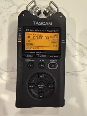TASCAM DR-40 Linear PCM Digital Recorder - Image 1 of 4