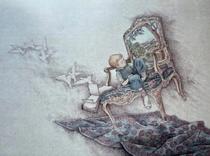 Joy Wallace Limited Edition 1993 "Tapestries" signiert mit Bleistift - Bild 1 von 13