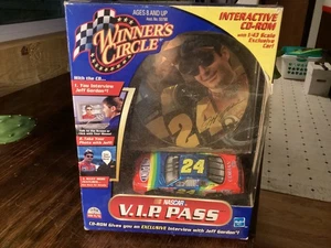 VTG Nascar Interactive CD Rom Jeff Gordon Winner's Circle VIP Pass 1/43 Diecast - Picture 1 of 4