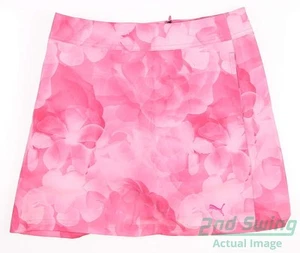 New Womens Puma Bloom Skort 0 Shocking Pink MSRP $75 572337-01 - Picture 1 of 3