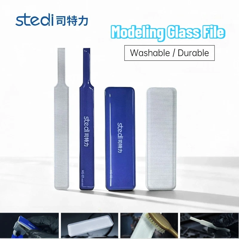 Stedi Modeling Glass File Washable / Durable Polishing Grinding Tools - Image 1 of 4