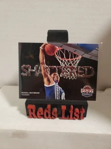 2012-13 Past & Present Shattered Black #36 Russell Westbrook Okc Thunder FHOF  - Imagen 1 de 6