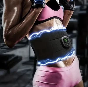 Cintura Dimagrante Vibrante Massaggio Per la Pancia Perdita di Grasso Shape USB - Foto 1 di 6