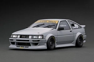 RWB AE86 1/18 Diecast Model Matte Gray Opened Box Not Minicar - Picture 1 of 9