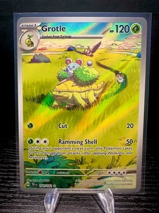 Grotle 164/162 SV05: Temporal Forces Holo Illustration Rare Pokémon TCG Card NM - Picture 1 of 2