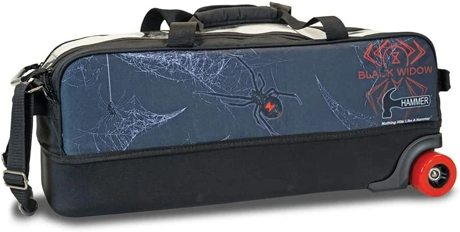 Hammer Black Widow Dye Sub Triple 3 Ball Tote Bowling Bag