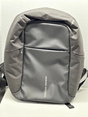 Mark Ryden Black And Grey Backpack With Anti-Theft And USB Charging For Laptop - Image 1 of 4