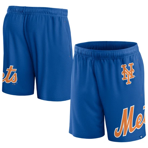 Men's Fanatics Branded  Royal New York Mets Clincher Mesh Shorts Cover