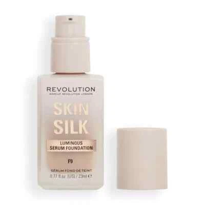 Revolution Skin Silk Luminous Serum Foundation F9 23ml