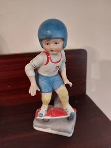 Rare 1950s Vintage UCAGC Skateboard Boy Granny Core # 3307 made in Korea - Picture 1 of 7