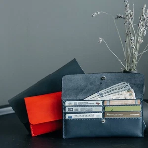 Leder Geldbörse Mia von POHVALIN für Damen - Bild 1 von 6