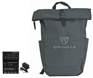 Mackie Mix5 Compact 5 Channel Mixer High Headroom Low Noise Clarity+Backpack - Picture 1 of 12