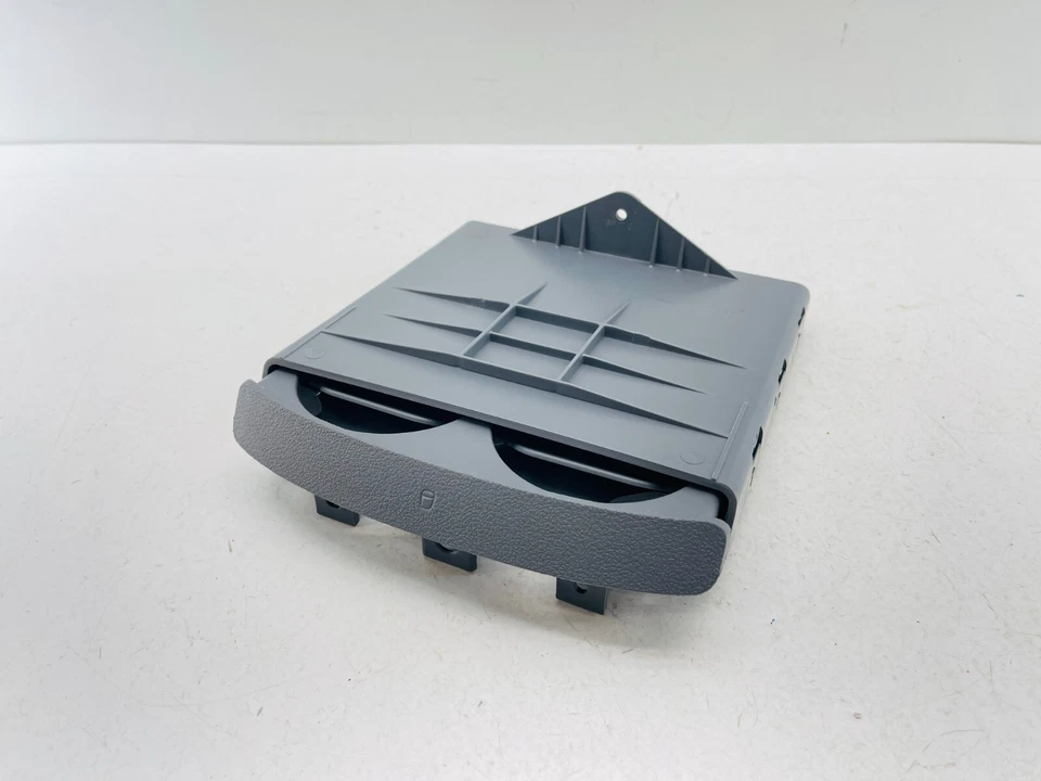06-09 Saturn Sky Pontiac Solstice Cup Holder Slide Out Gray Center Rear OEM Good - Image 1 of 4