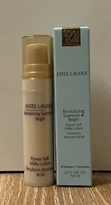 ESTEE LAUDER Revitalizing Supreme+ Bright Power Soft Milky Lotion .24fl.oz./7ml - Picture 1 of 3