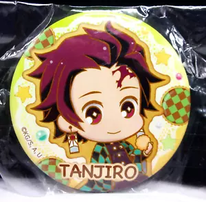 Tanjiro Kamado - 2" Demon Slayer Kimetsu no Yaiba Can Badge Button Pin - Japan - Picture 1 of 3