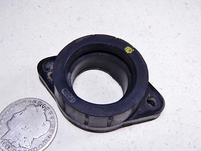 73 YAMAHA TX500 LEFT SIDE CARBURETOR INTAKE TUBE RUBBER BOOT - Image 1 of 4