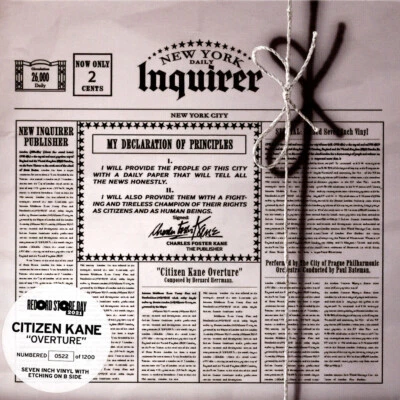 The City Of Prague Philharmonic Orchestra - OS (Vinyl 7" - 2021 - UK - Original) - Bild 1 von 2