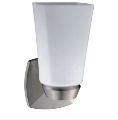 Lámpara de baño Gatco 1691 colección joyas níquel satinado aplique individual Foto 1 de 4