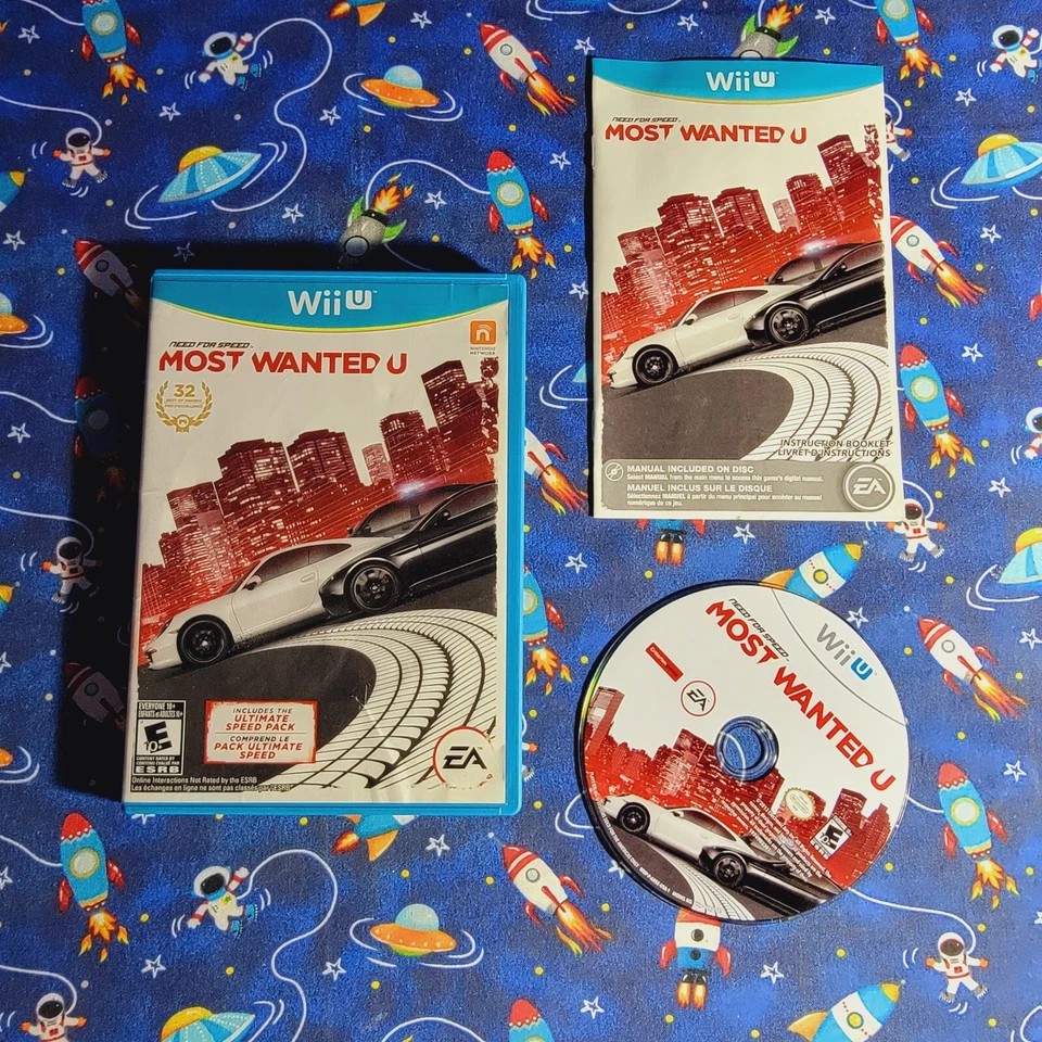 Need for Speed Most Wanted U (Nintendo Wii U) Complete With Manual - Image 1 of 4