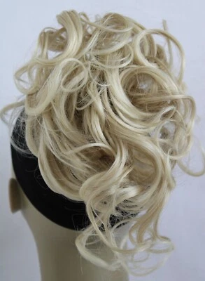 6 Zoll gewellte lockige Kralle Clip in Scrunchie Haar Pferdeschwanz Dutt Chignon Damen Frisur