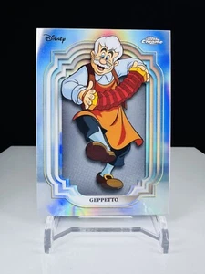 Geppetto Pinocchio 2024 Topps Chrome Disney Pixar Silver Holo Refractor #114 - Imagen 1 de 3