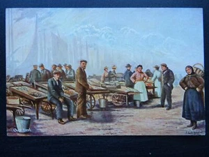 Fisherfolk Series QUITE FRESH c1906 Postcard by S. Hildesheimer 5451 - Foto 1 di 2