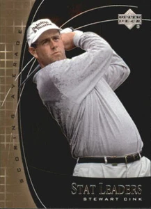 3 Karten Lot 2001 Upper Deck Stat Leaders #SL14 Stewart Cink - Bild 1 von 2