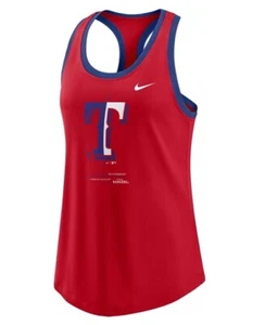 Nike Women's Texas Rangers Baseball Team Tank Top Sz.M NEW WORLD SERIES CHAMPS - Picture 1 of 2